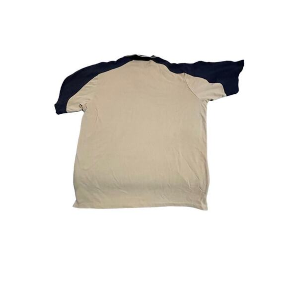 NFL Reebok Saints NOLA Football Polo Black Gold Short Sleeve Shirt Unisex SZ 2XL - Picture 2 of 3